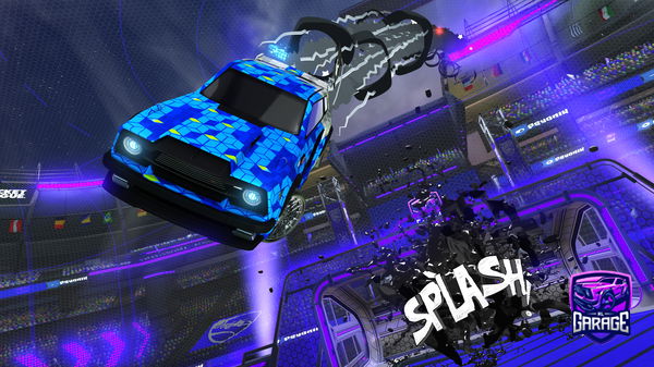 A Rocket League car design from pietro15