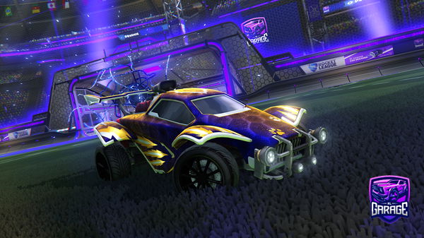 A Rocket League car design from Skedkniv