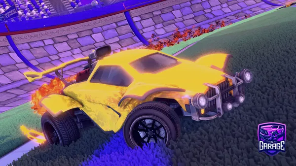A Rocket League car design from Lexa_S78