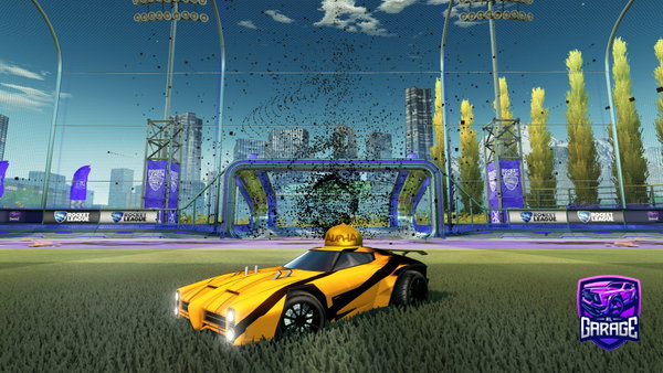 A Rocket League car design from RLRiv