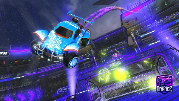 A Rocket League car design from thedestroyerec