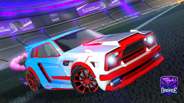 A Rocket League car design from baseball19