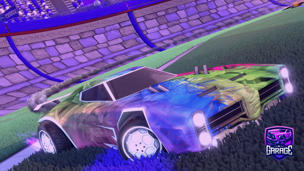 A Rocket League car design from FvriaSG