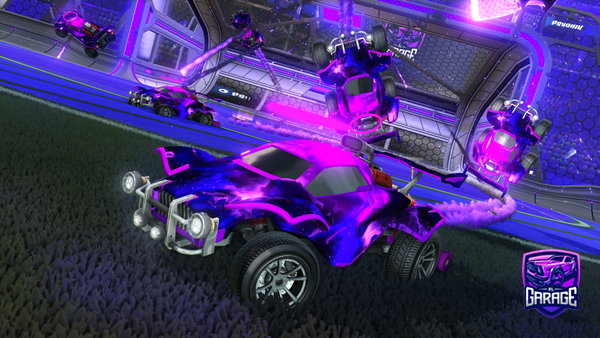 A Rocket League car design from PhotoHoagie