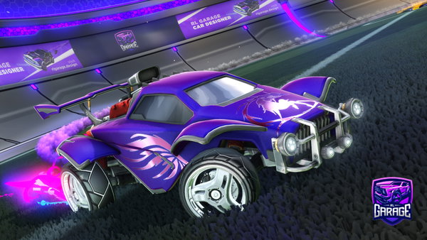 A Rocket League car design from DiniSilva