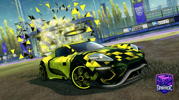 A Rocket League car design from TheShinyJolteon
