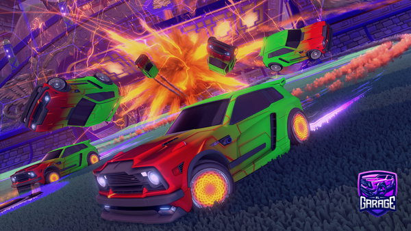 A Rocket League car design from Su1e