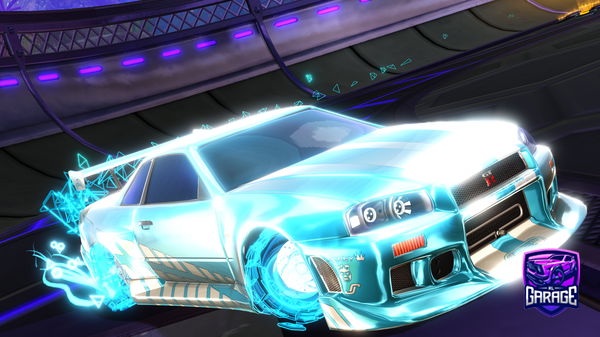 A Rocket League car design from NetStarfruit2140