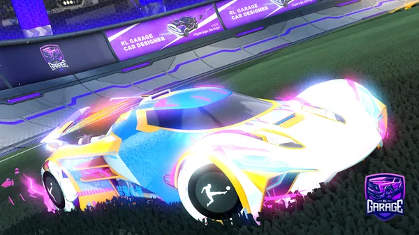 A Rocket League car design from SuperMommy