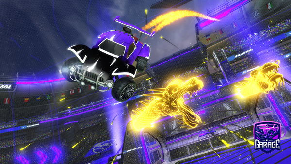A Rocket League car design from AstroCam11