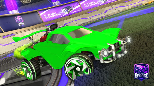 A Rocket League car design from Skullylord