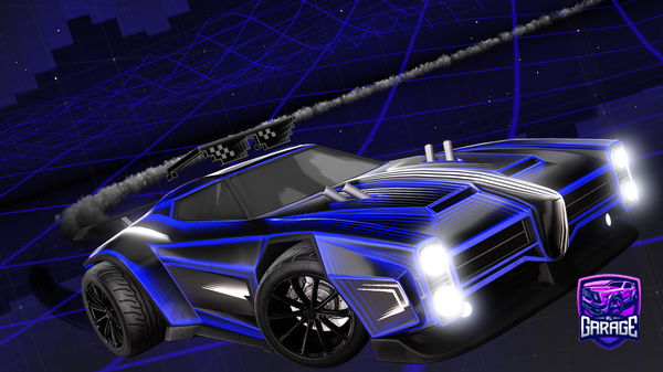 A Rocket League car design from PsychAspect