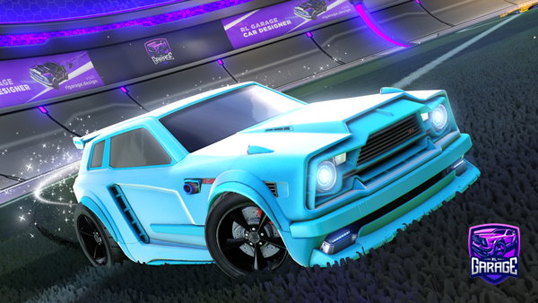 A Rocket League car design from ggsiuu