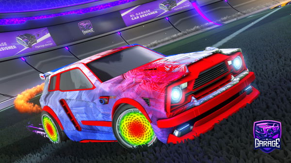 A Rocket League car design from DH_IS_A_SWEAT