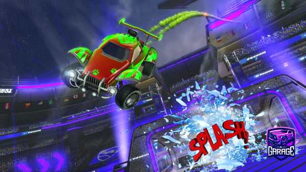 A Rocket League car design from Mini_Rexs