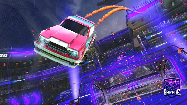 A Rocket League car design from MAXELLEXjr