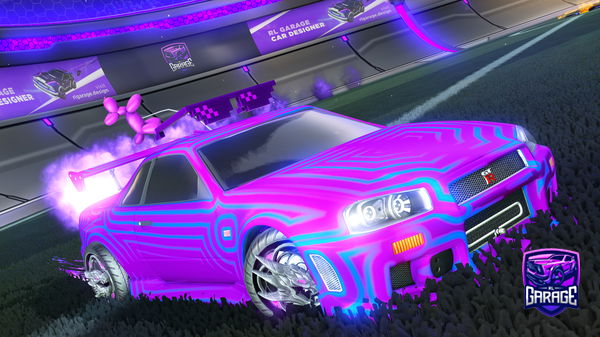 A Rocket League car design from ACULO777