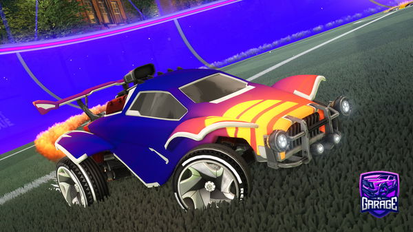 A Rocket League car design from ItsRuflls