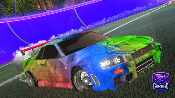 A Rocket League car design from ObitoUzomaki