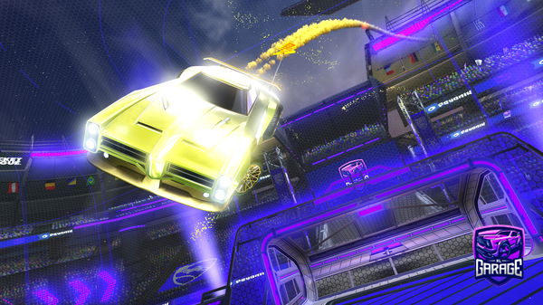 A Rocket League car design from sm4