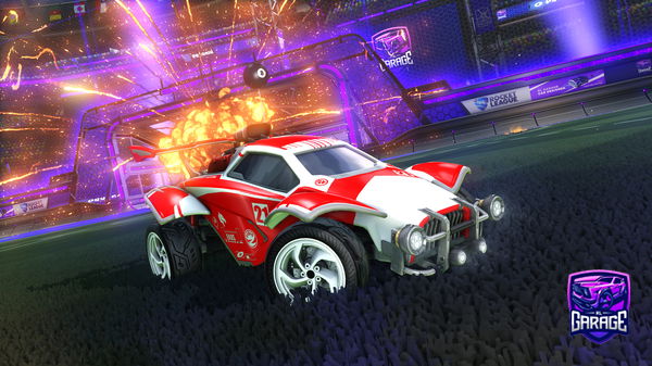 A Rocket League car design from Billythebolt2023