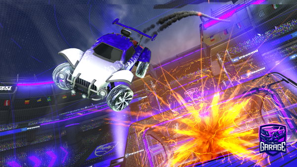 A Rocket League car design from FvriaSG