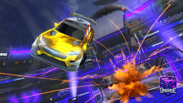 A Rocket League car design from ps-flip-10