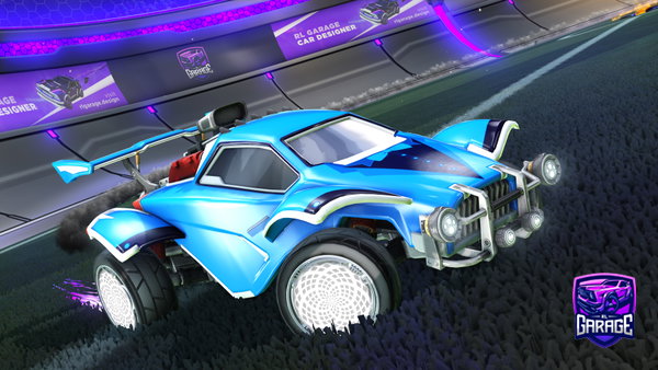 A Rocket League car design from Mr_shnikles_77