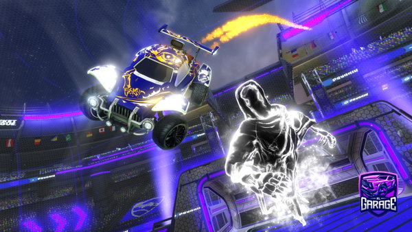 A Rocket League car design from D64s