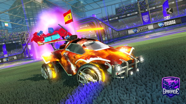 A Rocket League car design from Josecc10