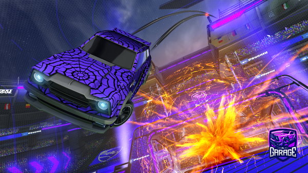 A Rocket League car design from bqn69
