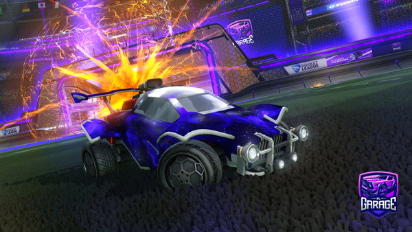 A Rocket League car design from yuganyogurt