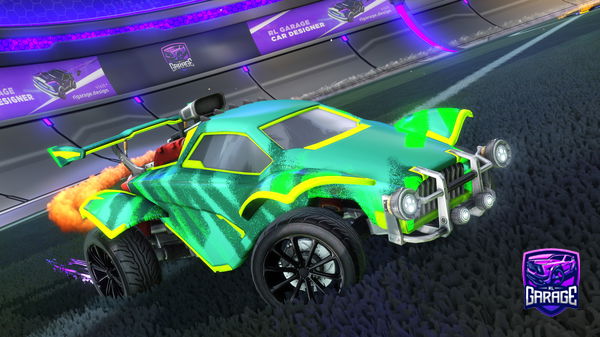 A Rocket League car design from zdoremy