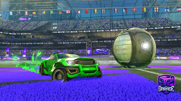 A Rocket League car design from DragonRebel1412