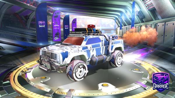 A Rocket League car design from Bespel