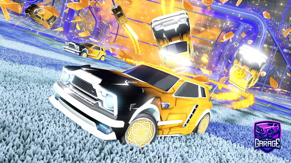 A Rocket League car design from hjjhfbnirddc