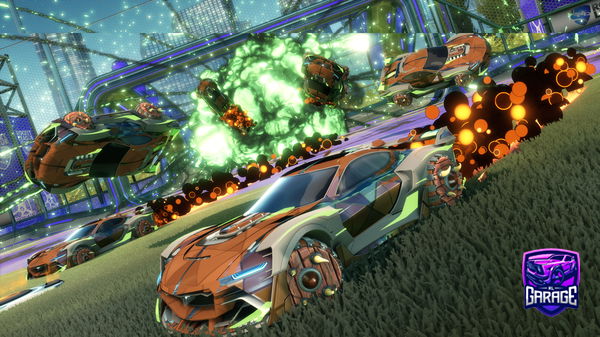 A Rocket League car design from teddy2552