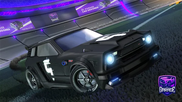 A Rocket League car design from OLDP1RATE