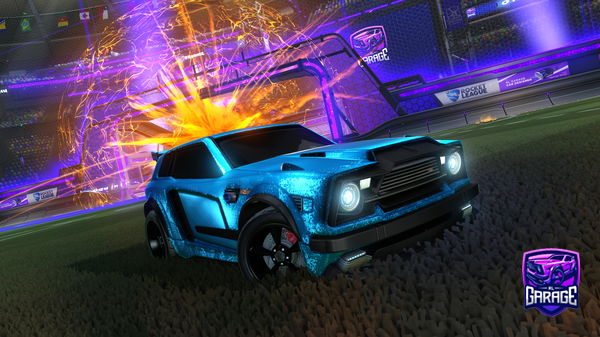 A Rocket League car design from kt_viktor