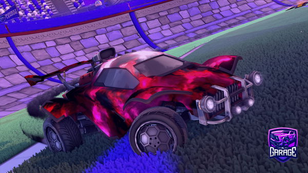 A Rocket League car design from M1sty07