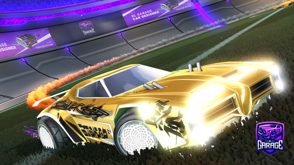 A Rocket League car design from dulce-anis