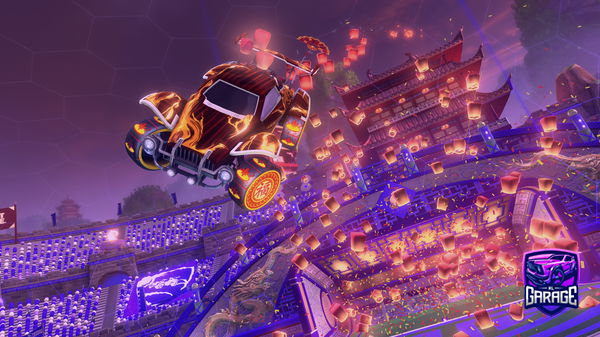 A Rocket League car design from DotFranci