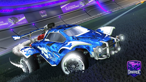 A Rocket League car design from ChriZd