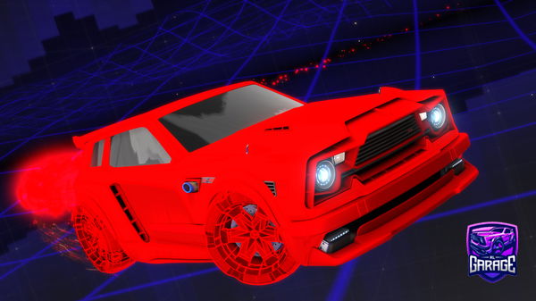 A Rocket League car design from Polar-Ray
