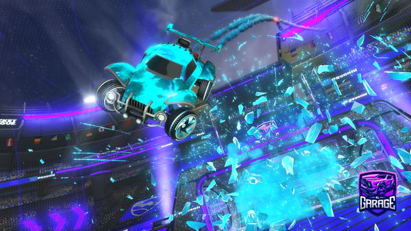 A Rocket League car design from SaManbinman123