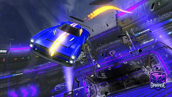 A Rocket League car design from mhdf10