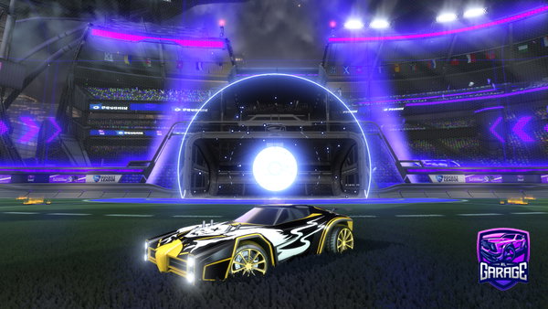 A Rocket League car design from bobob32