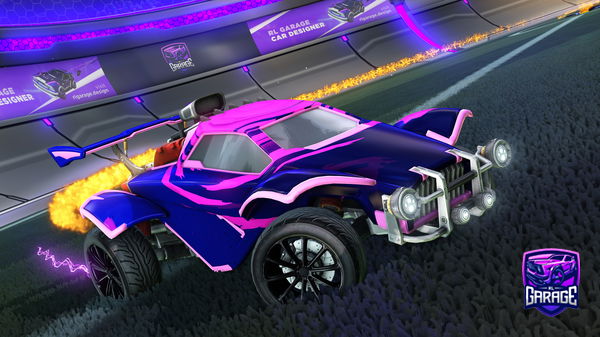 A Rocket League car design from Nexus_Astro-_-