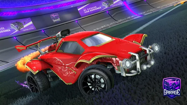 A Rocket League car design from RemixKiTty