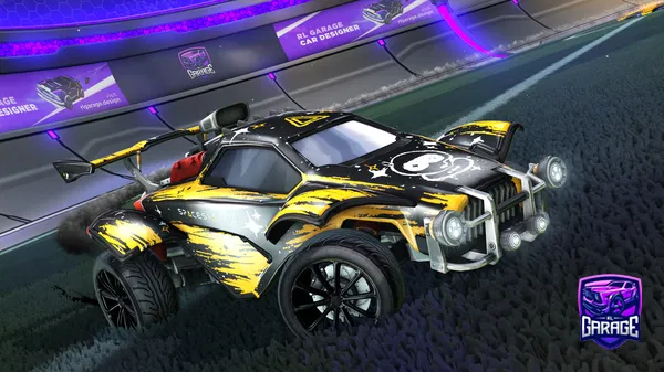 A Rocket League car design from LewisDawg1